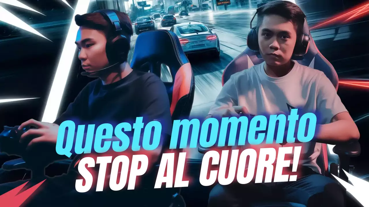 Pubblicità di gioco moderna blu