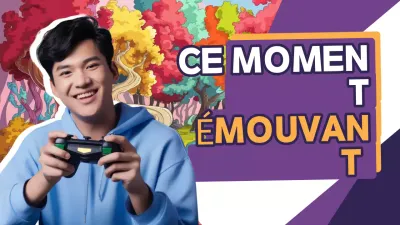 Annonce d'un jeu moderne et coloré