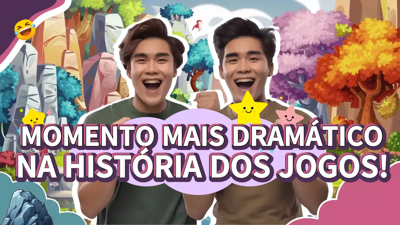Anúncio do jogo Rainbow Comic