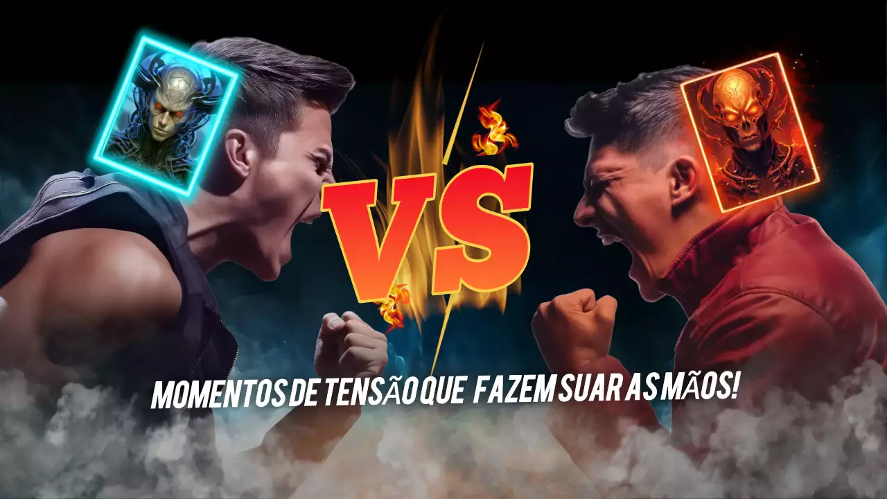 Anúncio de jogos Red Bold