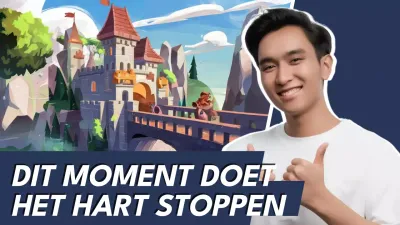 Blue Animation Gaming Advertentie