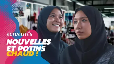 annonce de nouvelles moderne et colorée