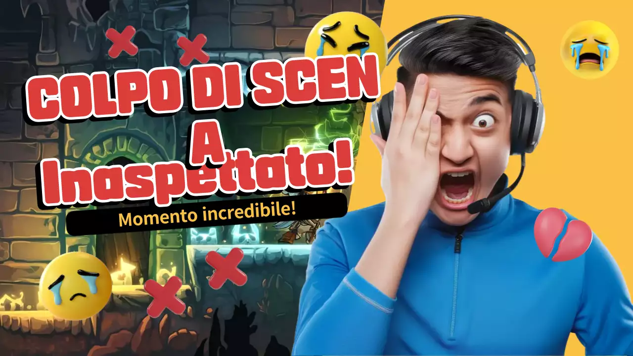 Meme di gioco giallo a fumetti