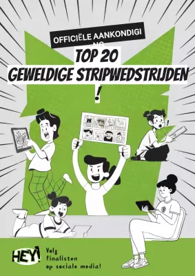 Aankondiging groene stripwedstrijd