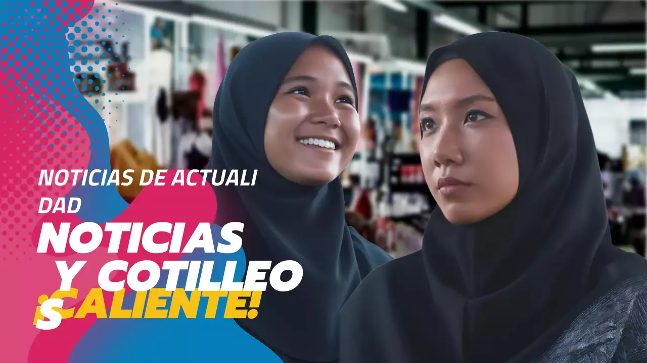 anuncio de noticias moderno y colorido