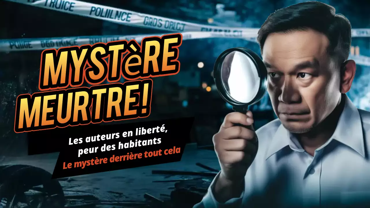 bleu dramatique meurtre mystère annonce crime