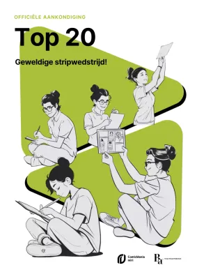 Aankondiging groene stripwedstrijd