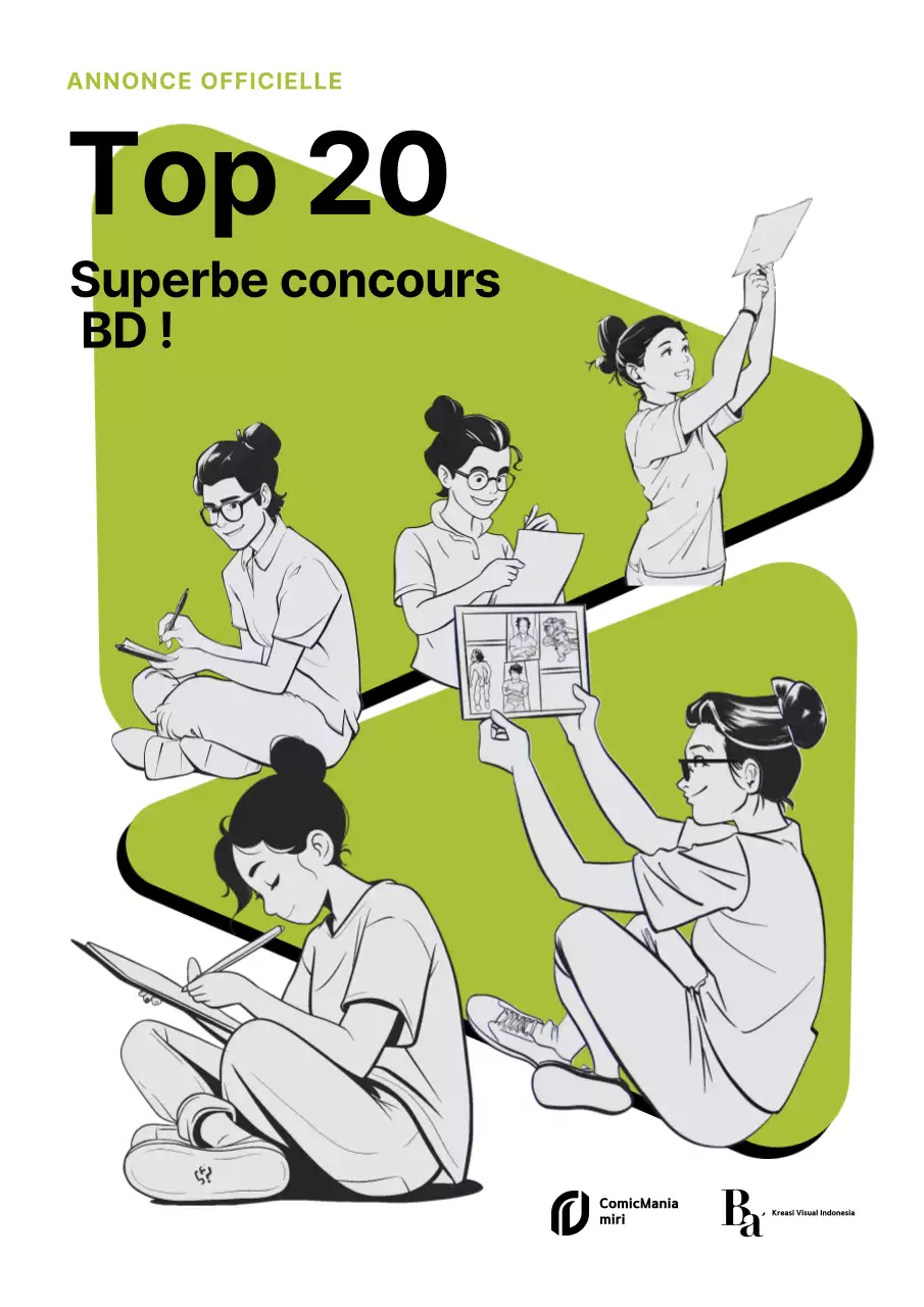 Annonce d'un concours de BD verte