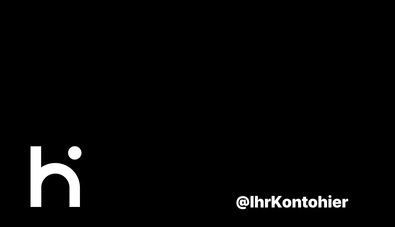 schwarze moderne Visitenkarte