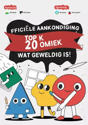 Aankondiging rode stripwedstrijd