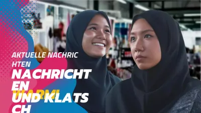 bunte moderne Nachrichtenmeldung