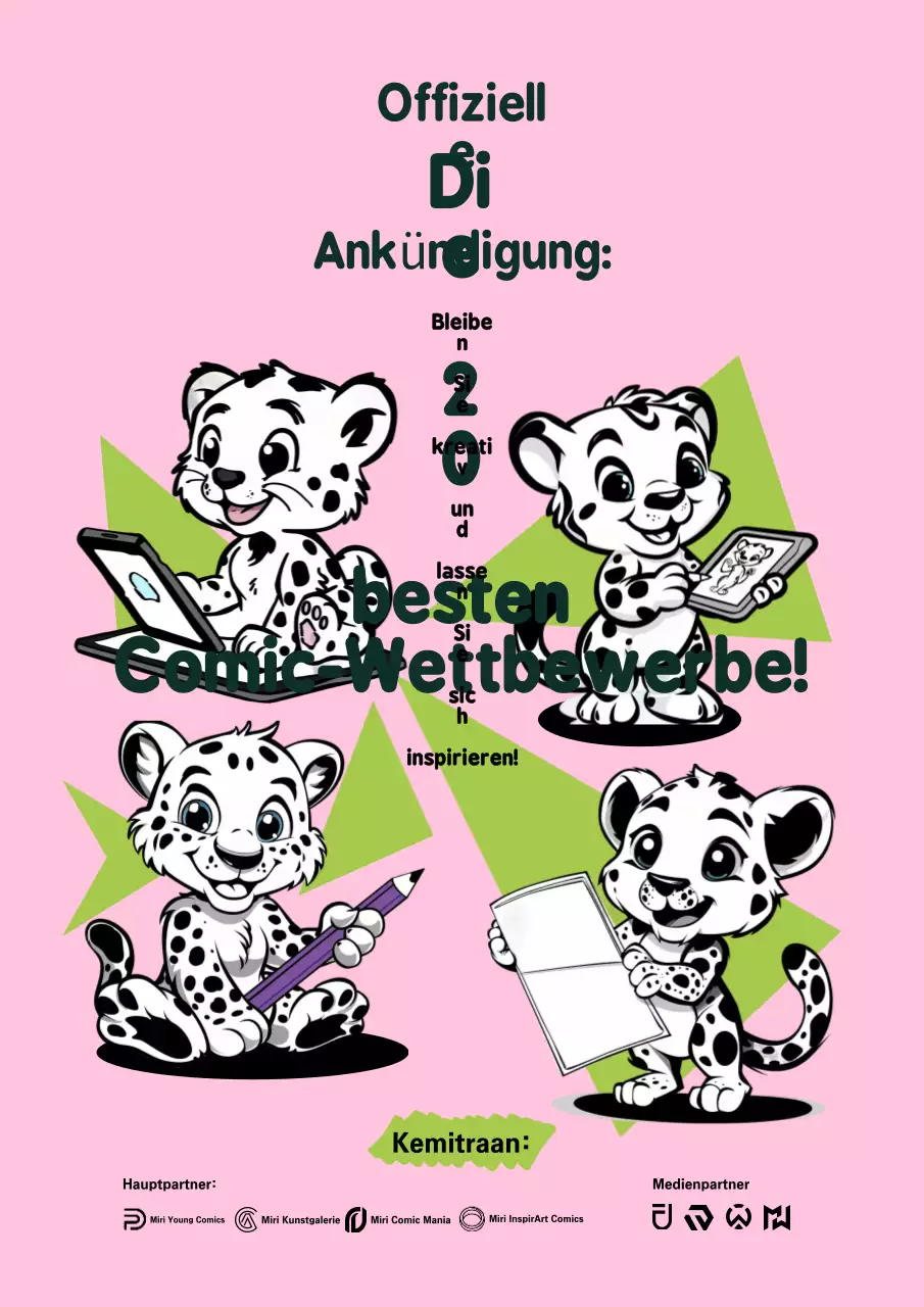 Ankündigung des Pink Comic Contest