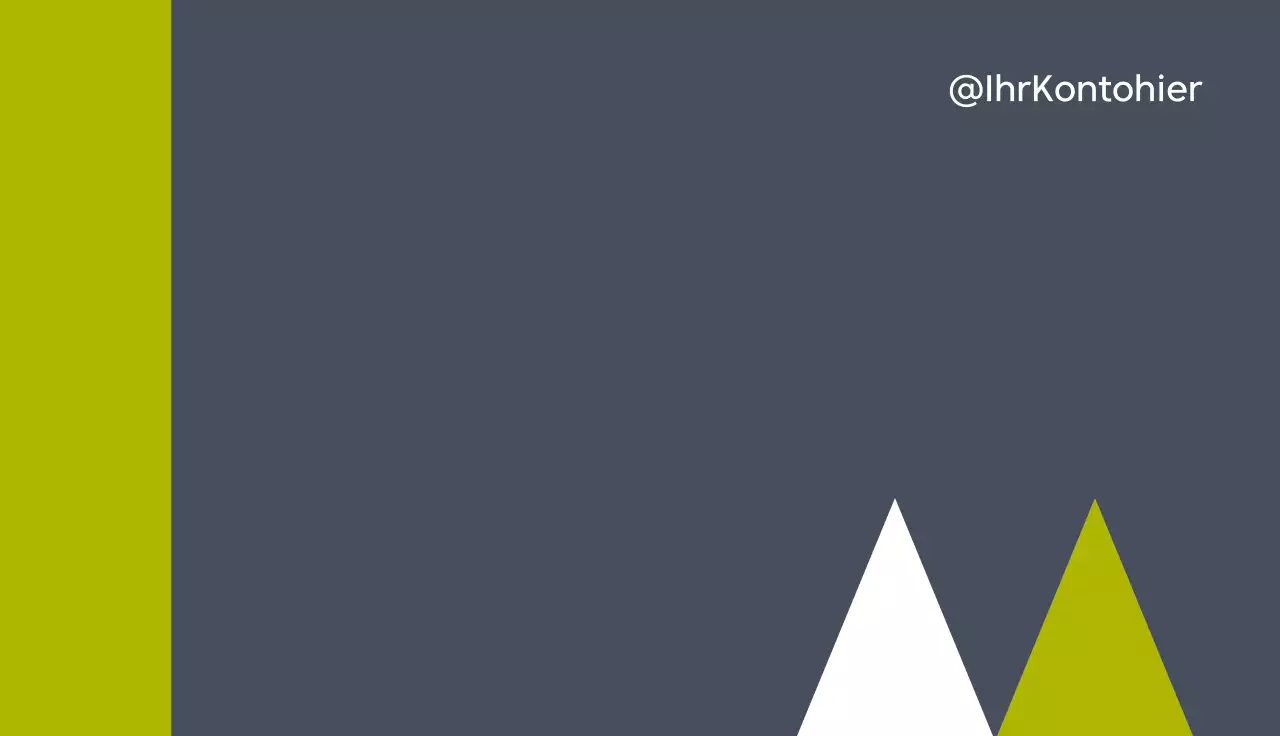 weiße moderne Visitenkarte