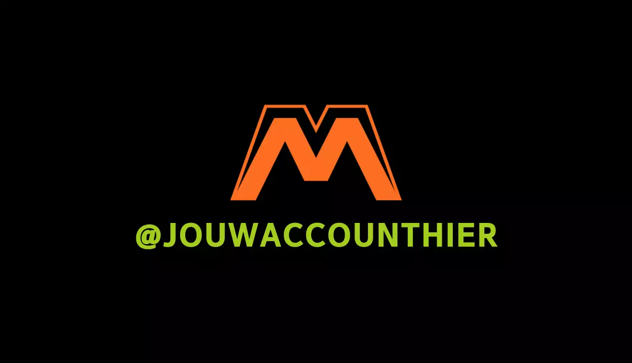 groen modern visitekaartje