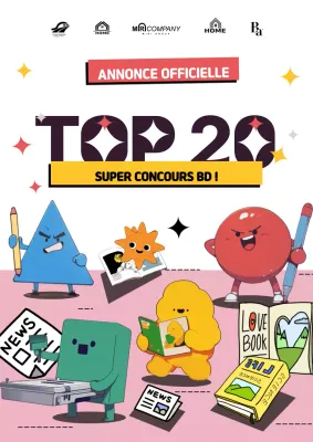 Annonce du concours de bandes dessinées colorées