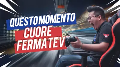 pubblicità di gioco in grassetto blu