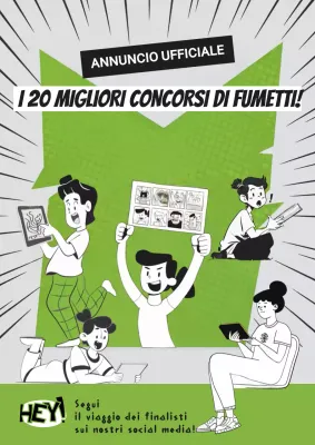 Annuncio del concorso Green Comic