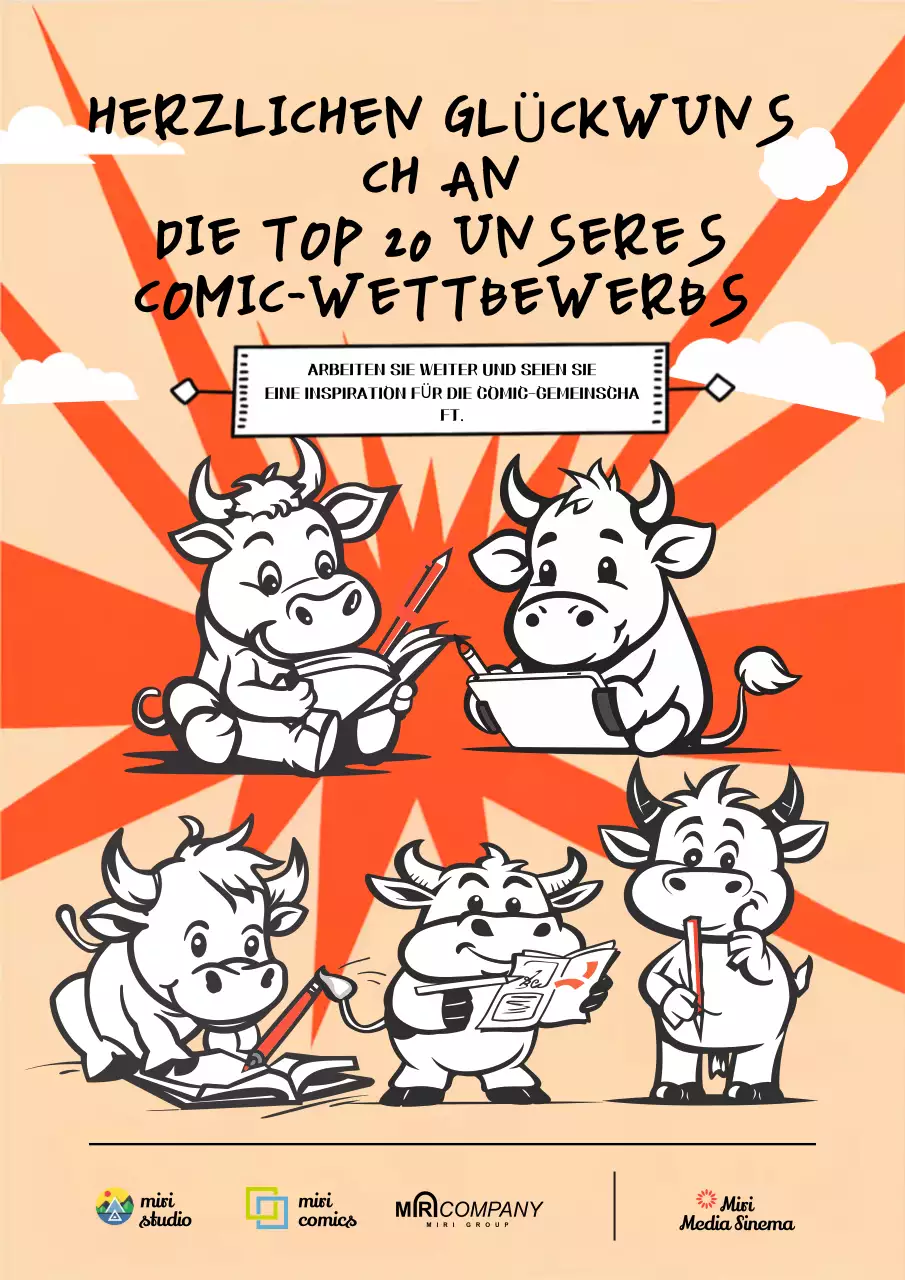 Ankündigung des Orange Comic Contest