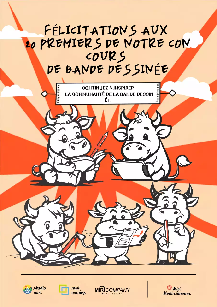 Annonce du concours Orange Comic