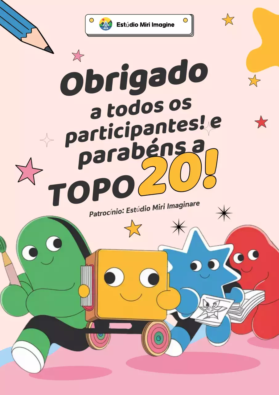 Anúncio de gratidão em banda desenhada colorida