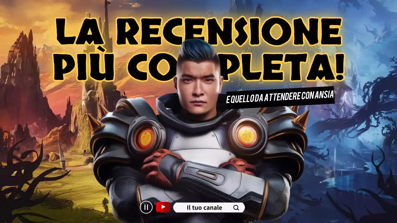 promozione del gioco fantasy arancione