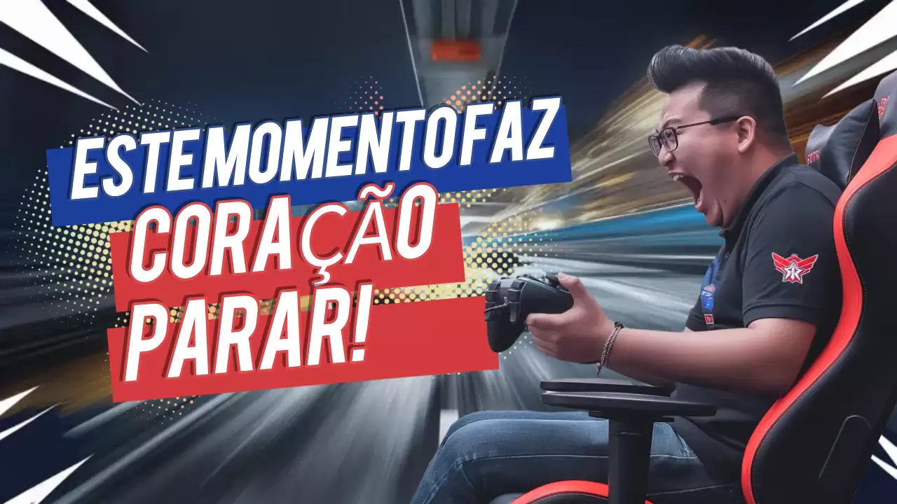 anúncio de jogos blue bold