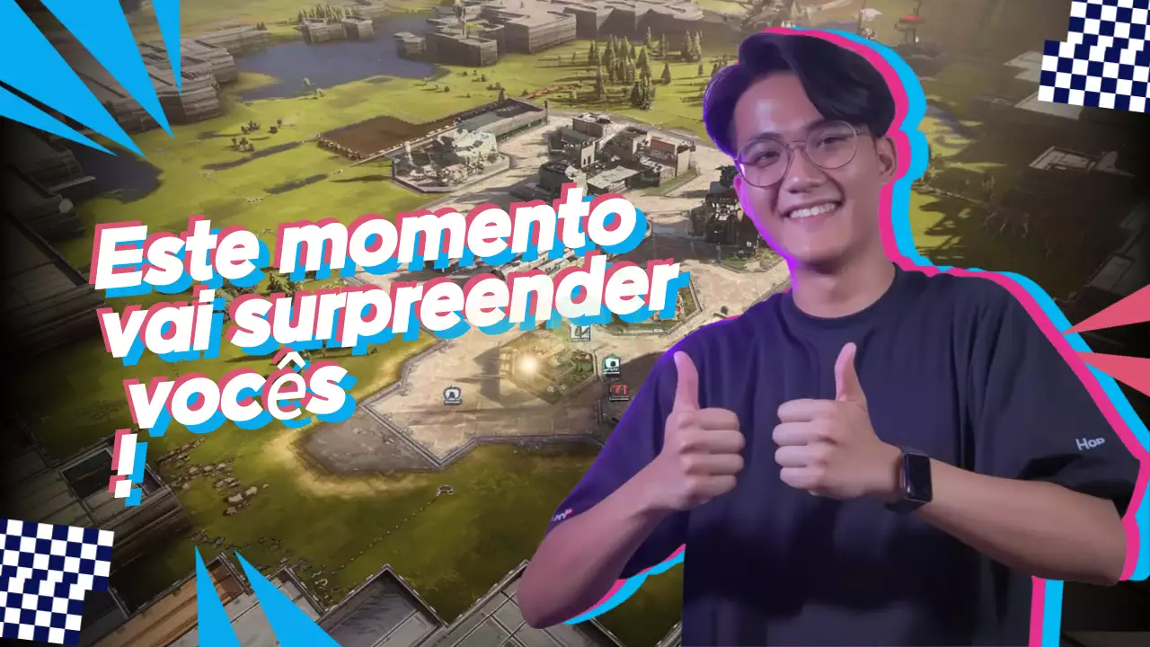 anúncio colorido de jogos modernos