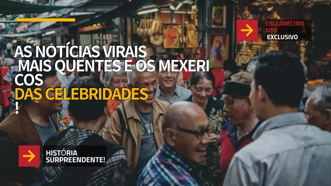 red urban anúncio de notícias de celebridades