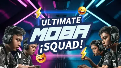 anuncio de juegos neon bold