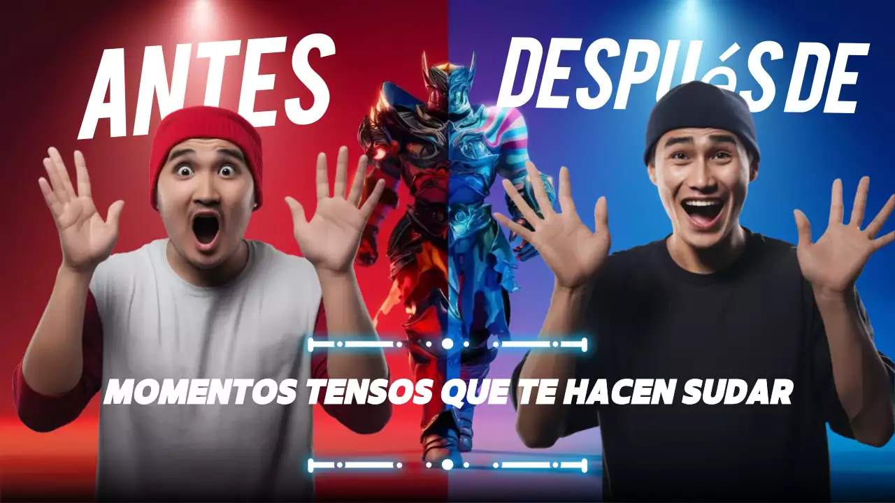 anuncio rojo de juegos modernos