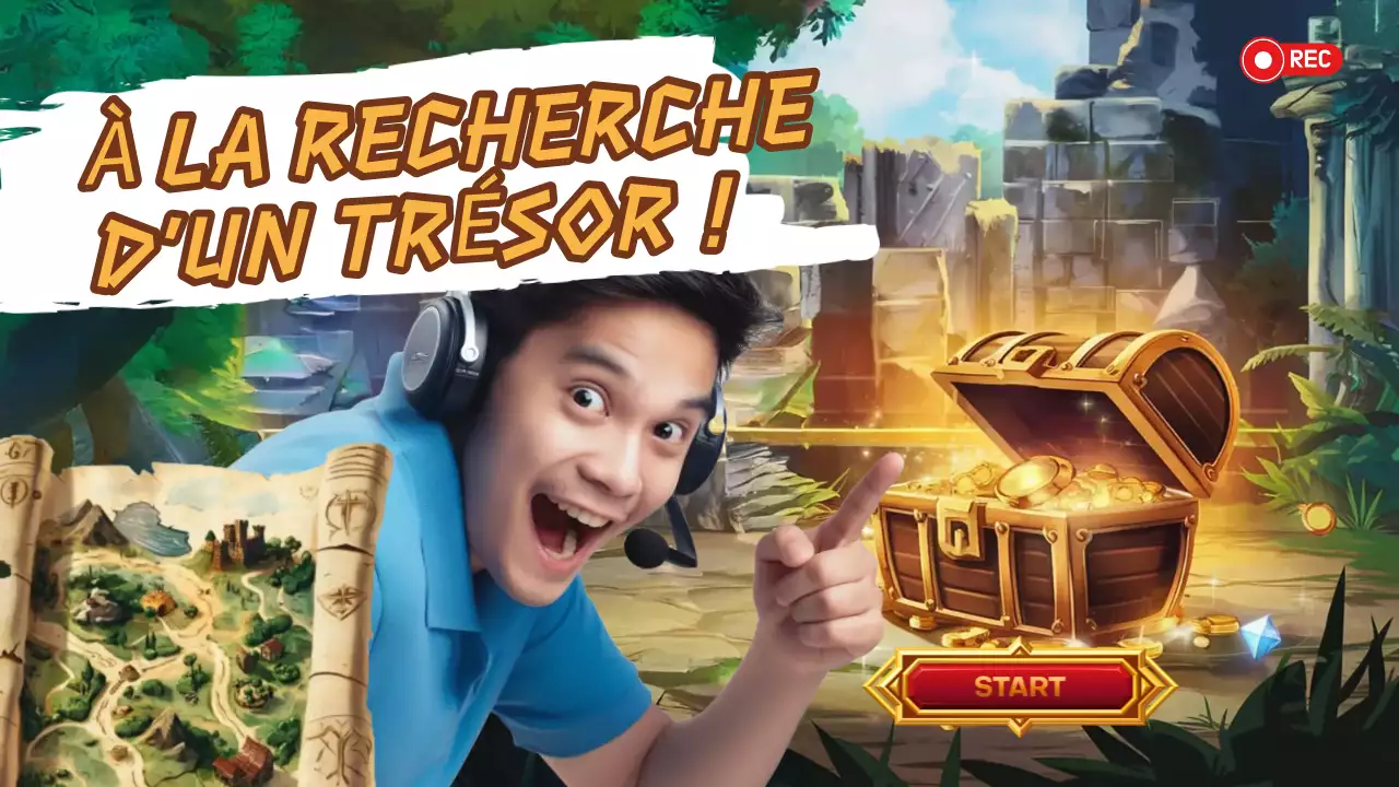 publicité pour le jeu d'aventure vert