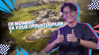 publicité moderne et colorée pour les jeux vidéo