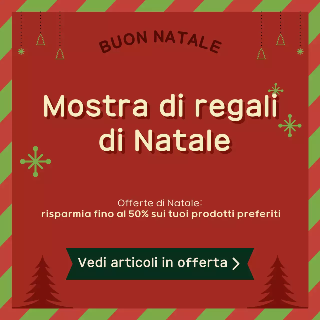 Evento natalizio Red Vintage