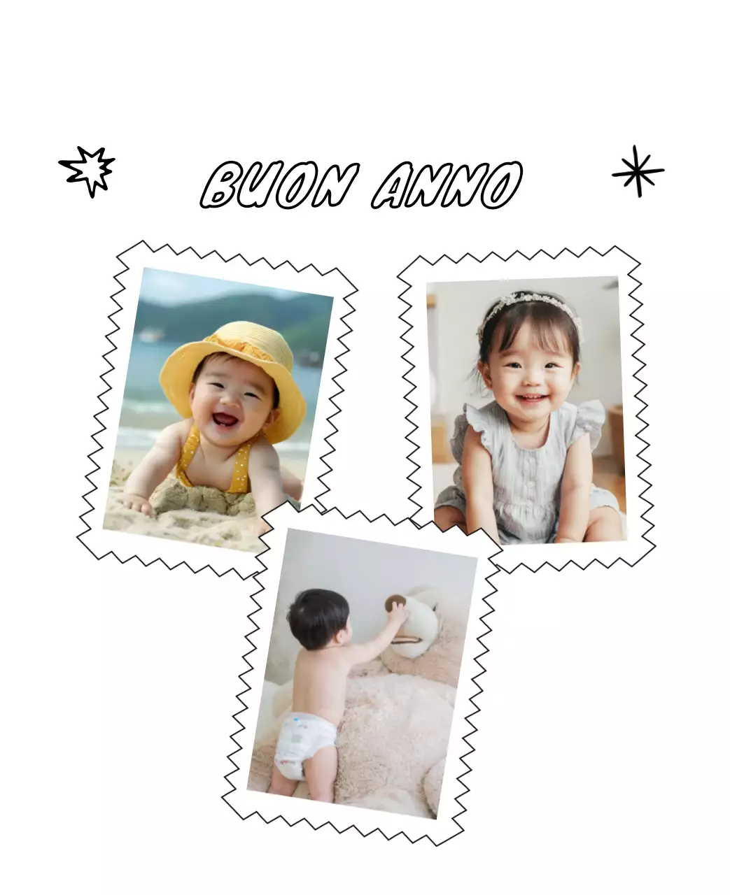 Adorabile calendario di Capodanno