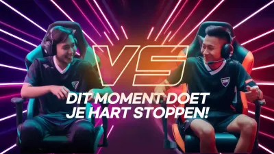 neon moderne gaming reclame