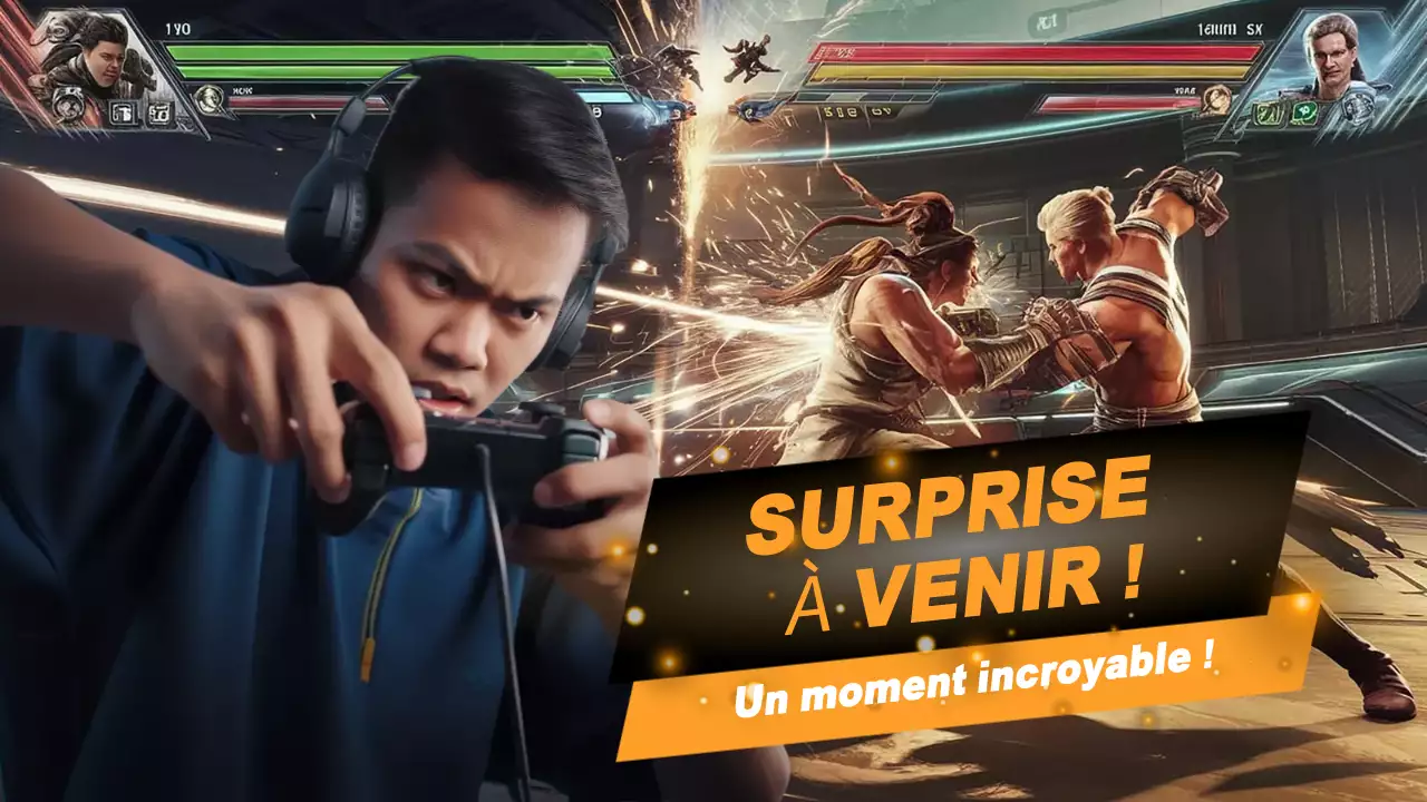 publicité pour les jeux modernes orange