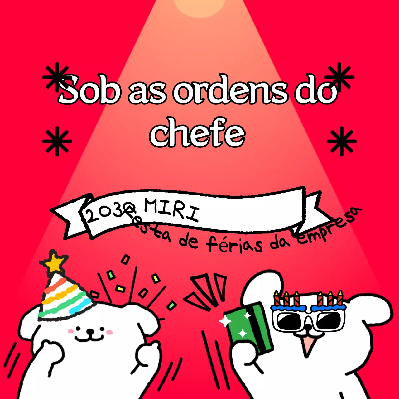 Um convite de festa de fim de ano em forma de garrafa cor-de-rosa e branca em cor-de-rosa e branco