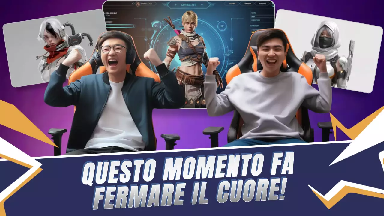 pubblicità del gioco moderno viola