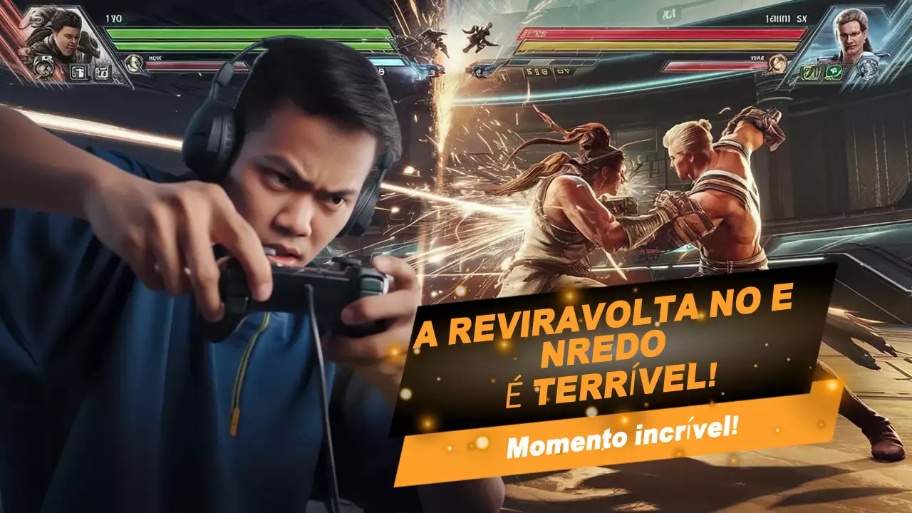 anúncio laranja de jogos modernos