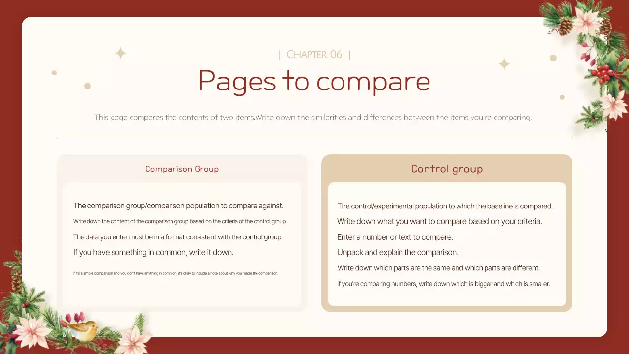 Red Neat Christmas Guide