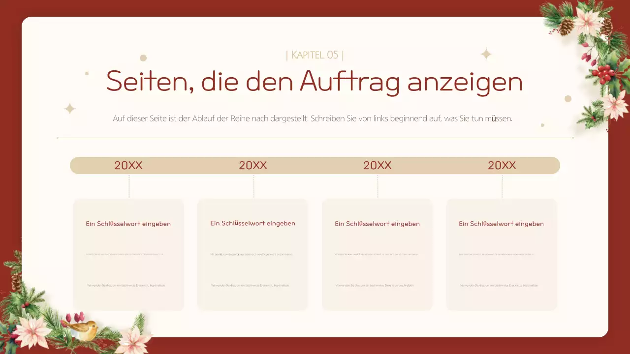 Red Tidy Weihnachtsführer