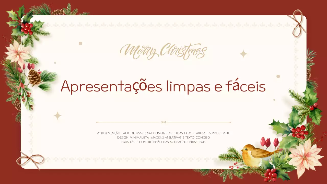 Guia de Natal da Red Tidy