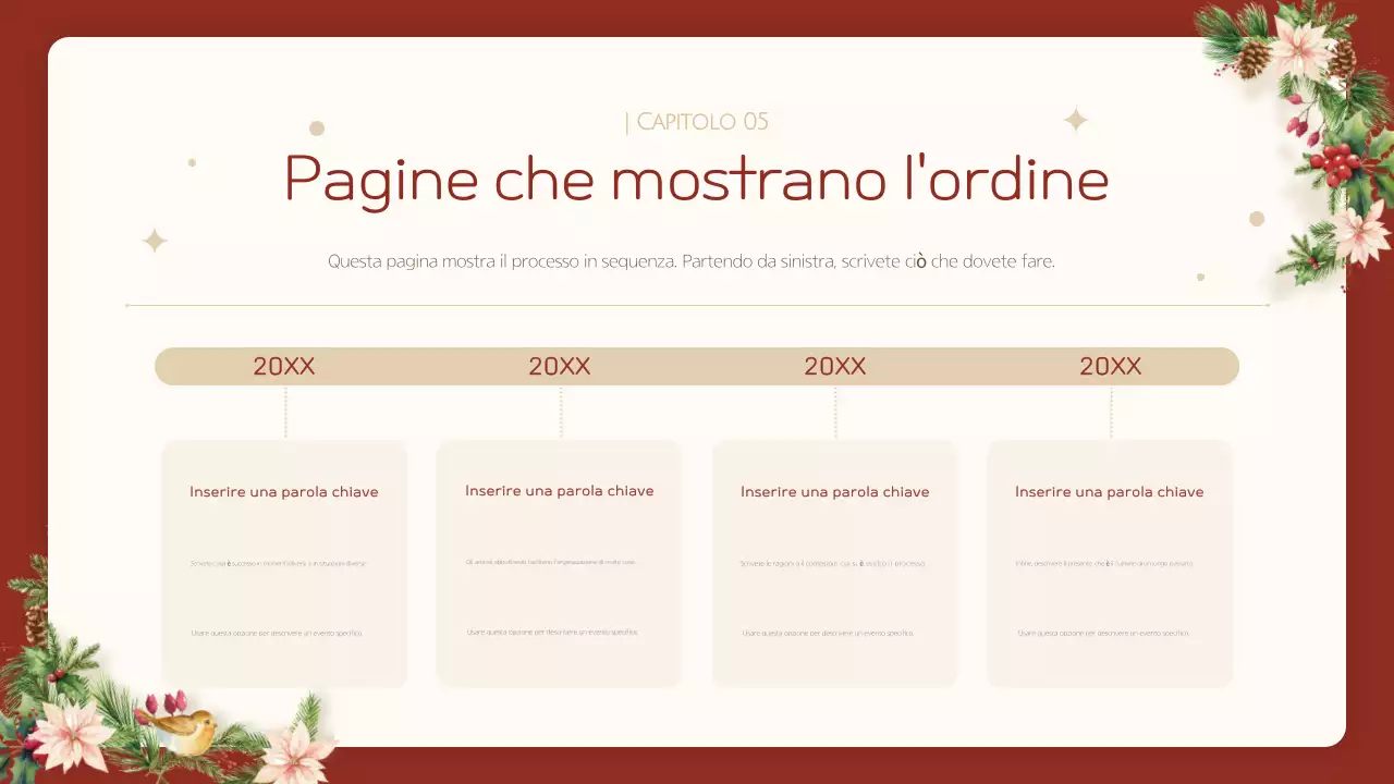 Guida di Natale Red Tidy