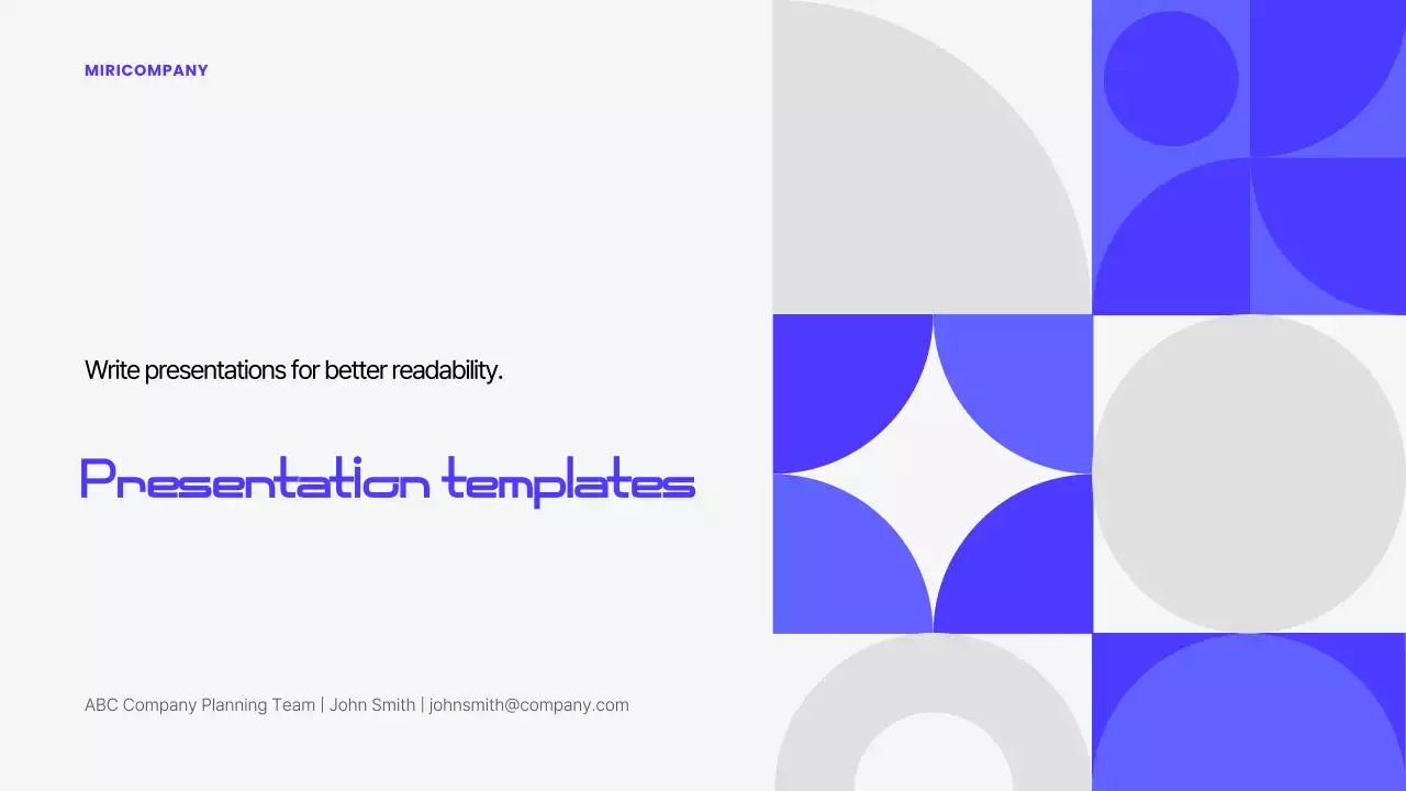 tài liệu thuyết trình hiện đại màu xanh