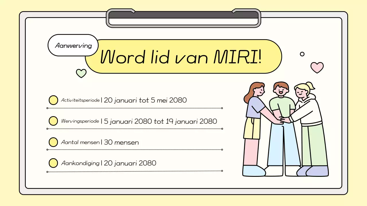 Yellow Cute vacatures