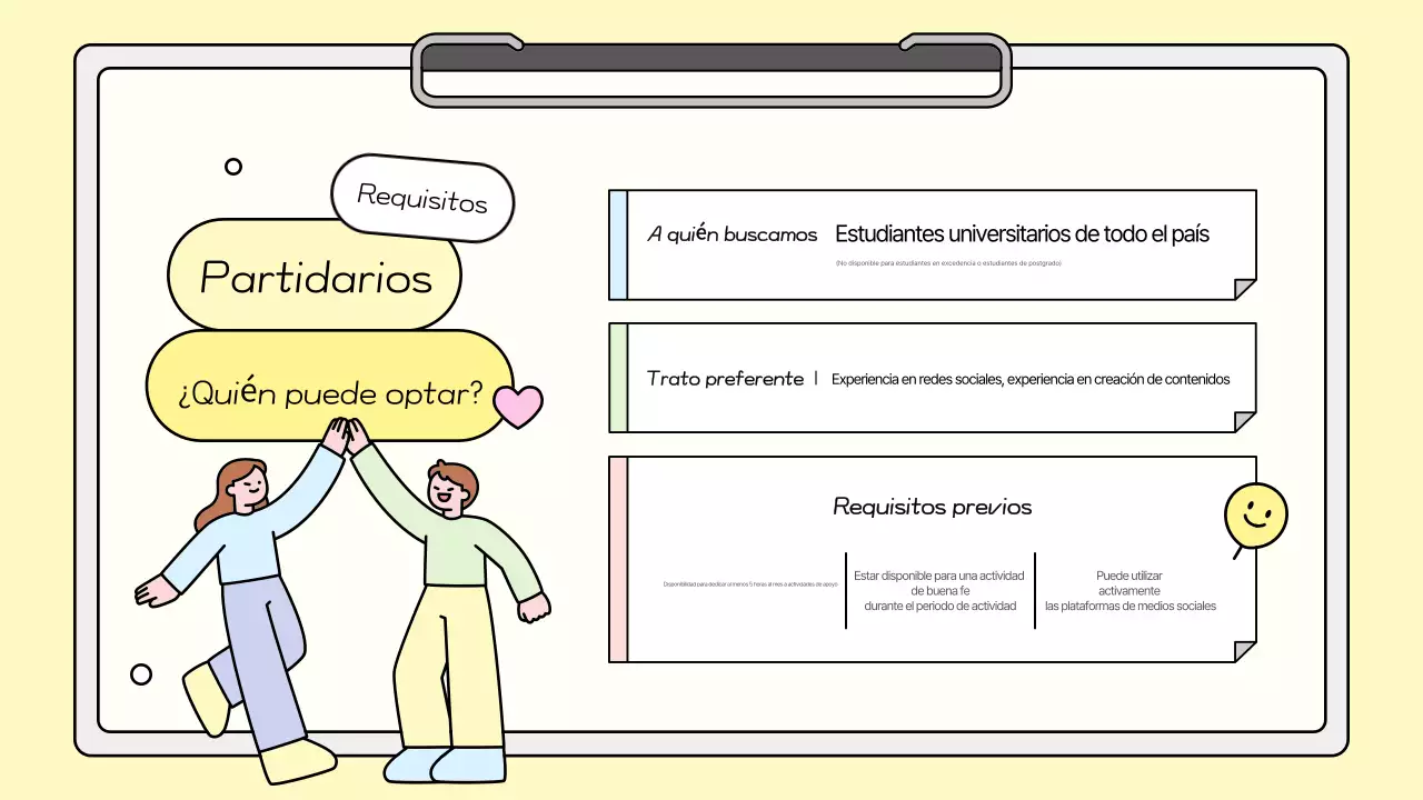 Yellow Cute Ofertas de empleo