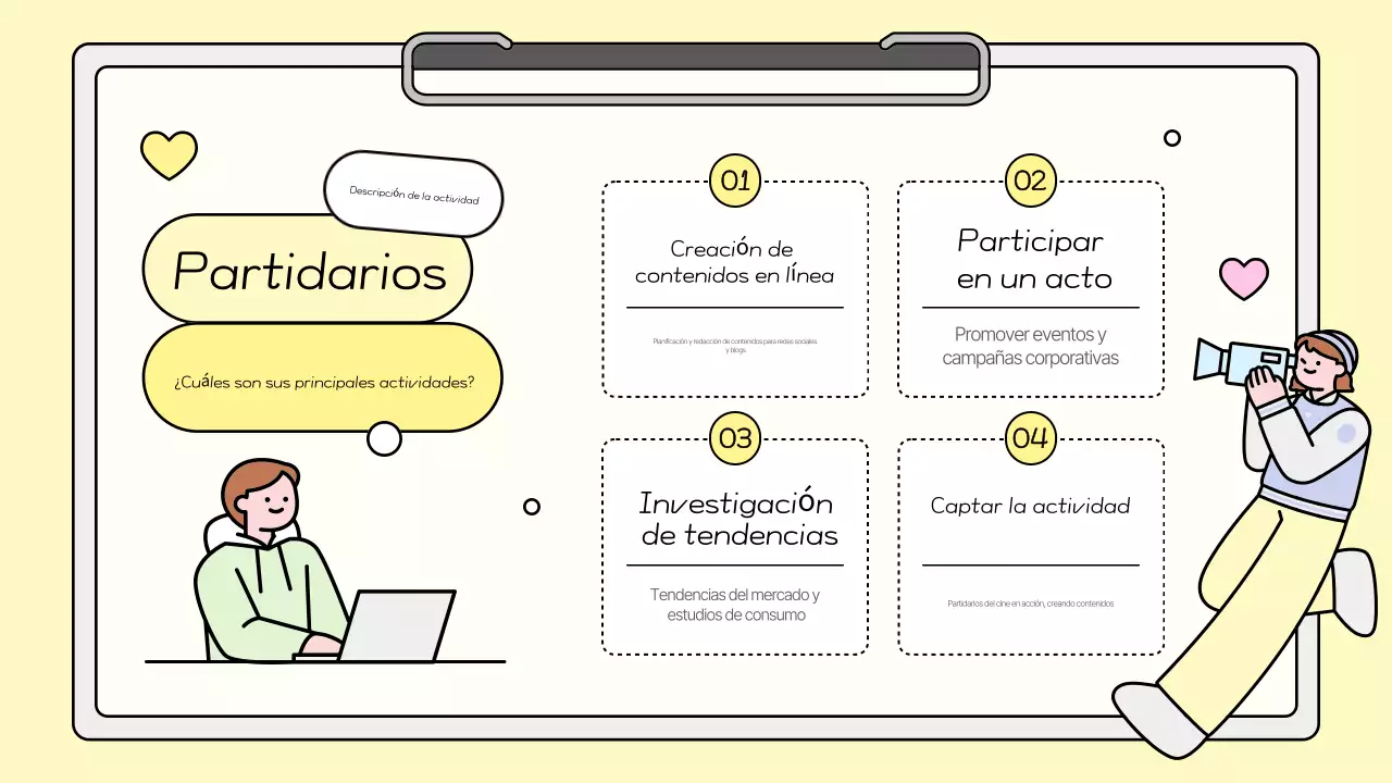 Yellow Cute Ofertas de empleo