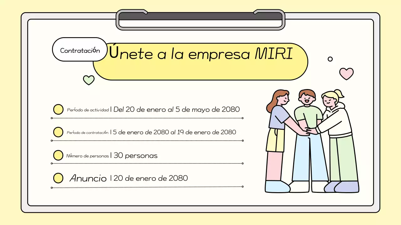 Yellow Cute Ofertas de empleo