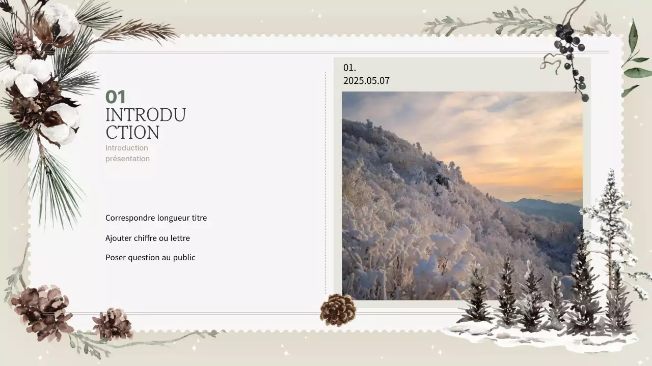 Beige Simple Winter Teaching Resources (Ressources pédagogiques simples pour l'hiver)