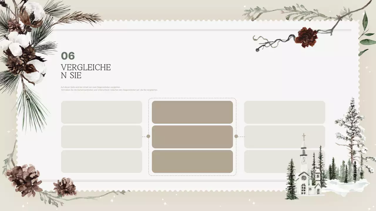 Beige Einfache Winter-Lehrmittel